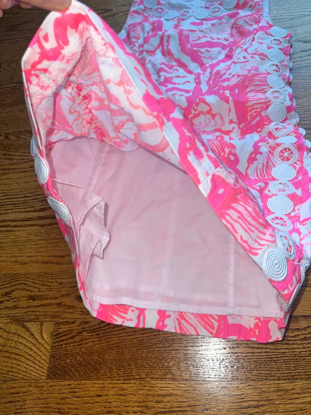 Worn once Lilly Pulitzer Mila Shift Dress Coral Reef - Picture 4 of 4